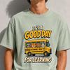 Comfort Colors® Back To School Bus Tee, School Bus Animals Tee, Teacher Tee, First Day of School Tee, Preschool Teach Gift, Kindergarten Tee