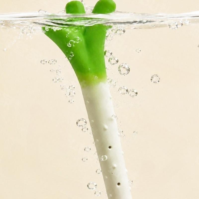 Cat Teeth Brushing Toy Teeth Cleaning Cat Stick Scallion Catnip Toys Wooden Stick Chew Resistant Cat Kitten Catnip Toy