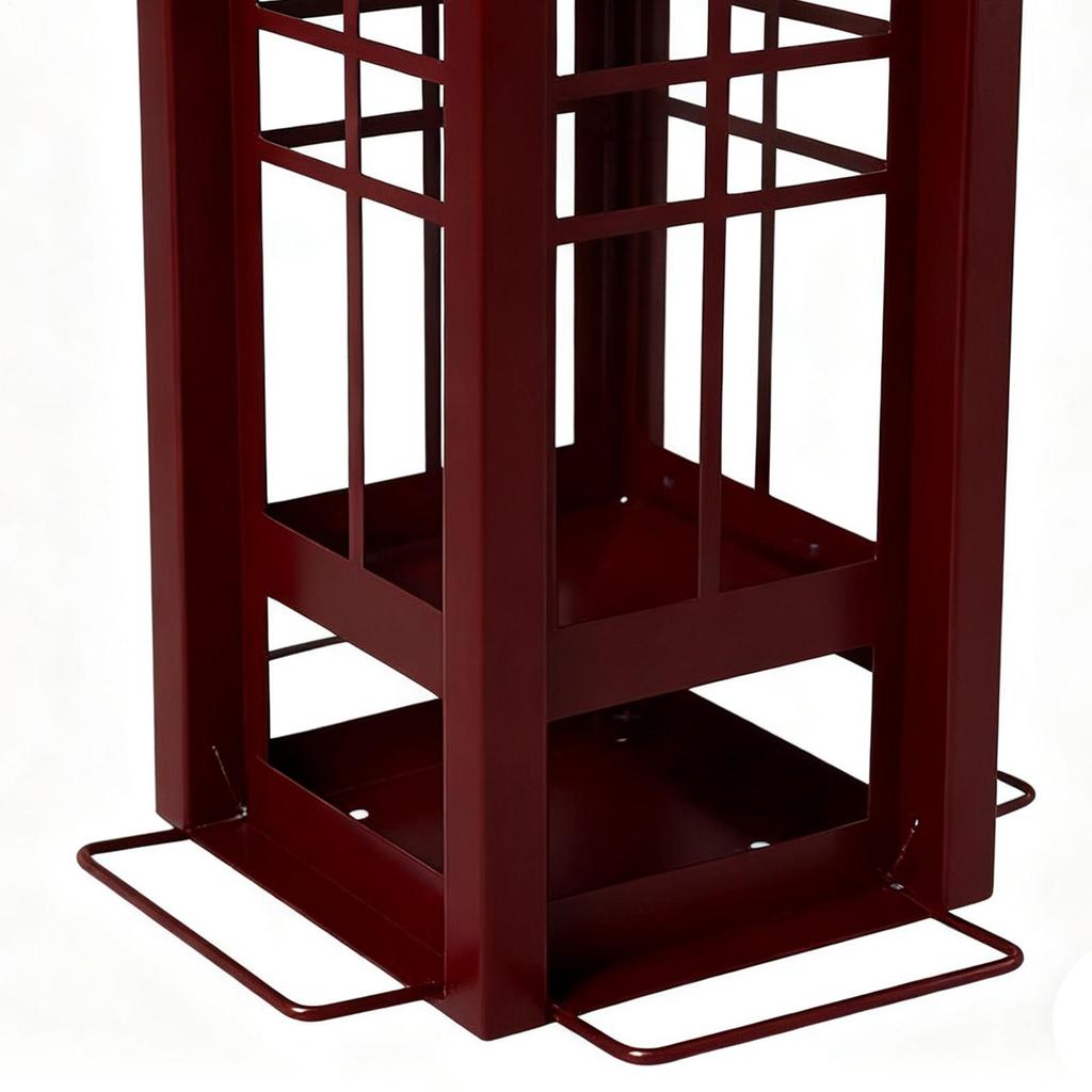 Wild Bird Feeders Metal Feeding House Wild Bird Feeders For Outside For Hummingbird Finch Sparrow Yard Patio Porch Park Tree