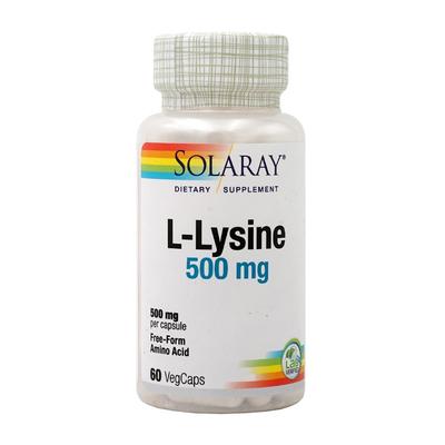L-Lysine 500 Mg, 60 VegCaps