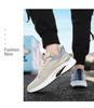 2025 Men's Black Breathable Mesh Running Shoes - Odor-Resistant Casual Lightweight Sneakers