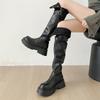 Fashion Autumn Winter Platform Thick Bottom Women Long Boots Fashion Female Casual Over The Knee High Booties