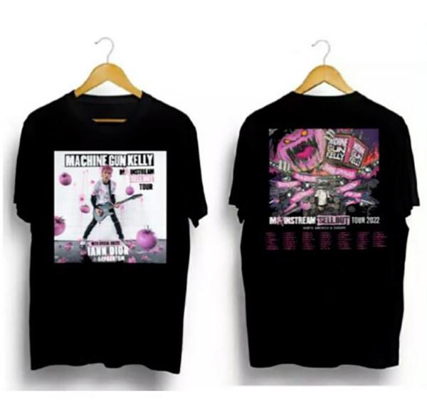 Machine Gun Kelly Mainstream Sellout Tour 2022 Double Sided Shirt XL