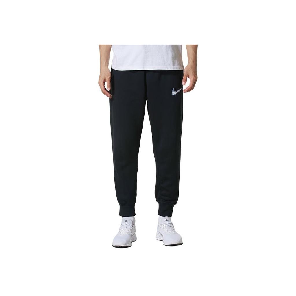 Nike Pantaloni Jogger Sportivi Traspiranti con Laccio Uomo Fondo HV0866-010