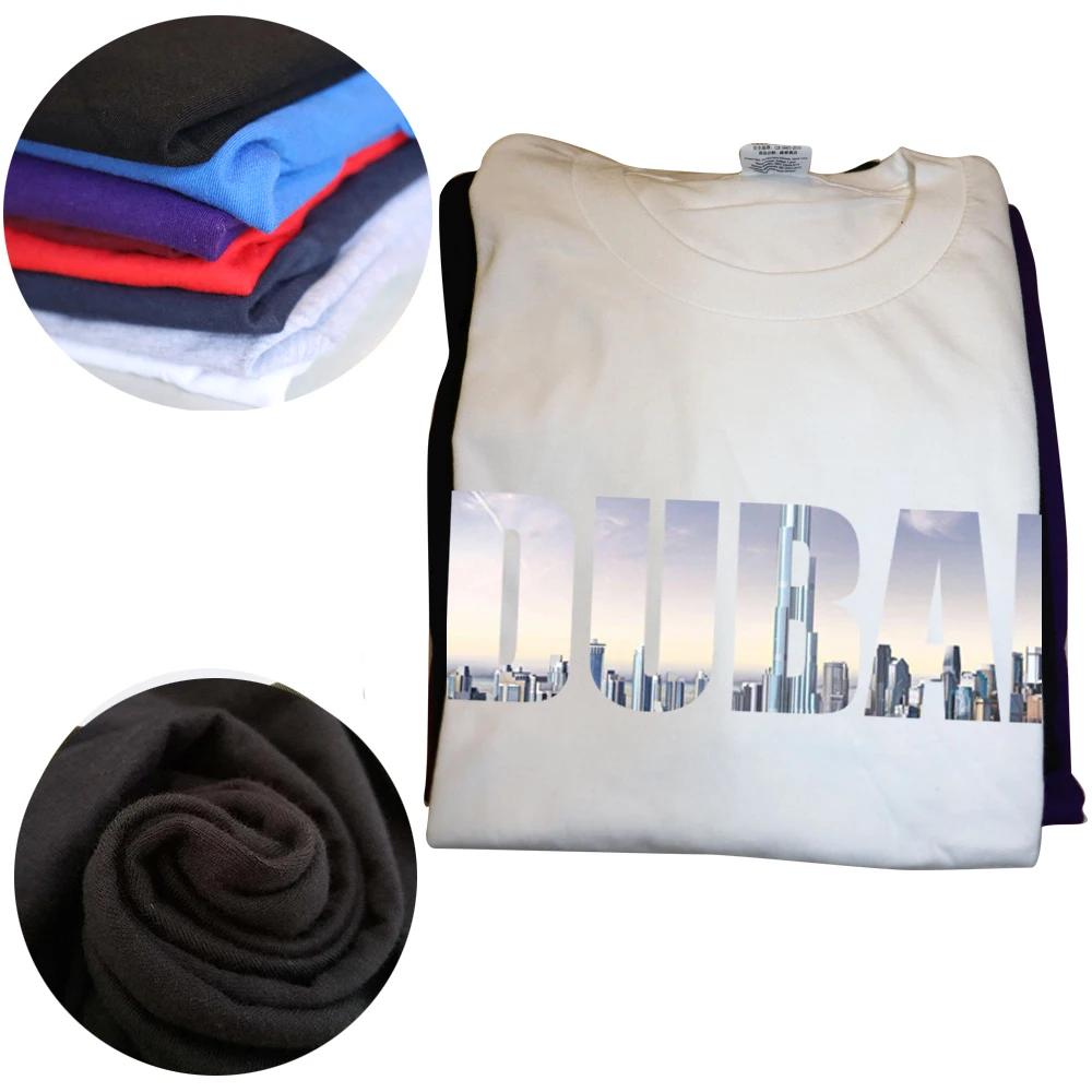 Funny Dubai Skyline Photography T Shirt Summer Style Graphic Cotton Streetwear Short Sleeve Birthday Gifts T-shirt Mens Clothing