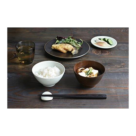 KINTO HIBI Chopstick Rest, Iron, 26892, Everyday Use, Japanese Tableware, Porcelain, Gradation, Iron Powder, Kiln Variation, Taste, Glaze,