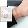 Minimalist Thin Snake Chain Bracelets for Women Length Adjustable Jewelry Gold Color Stainless Steel Christmas New Year Gifts