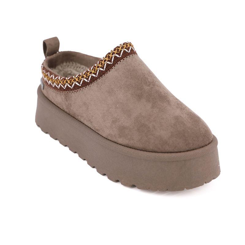 Mule doublure moutonnée semelle épaisse Femme TOM TAILOR