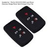 Pack of 2 Car Remote Key Cover 5-button Case Automobile Shell Supply
