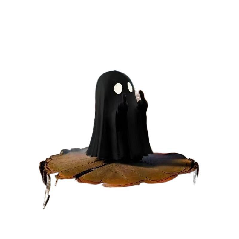 Little Ghost Scares You with Creative Halloween Cute Ghost Ornaments, Creative Desktop Decorations, and Gifts for Children
