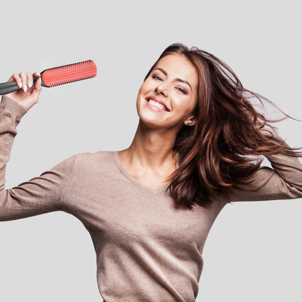 9-row Wrinkle Removal Massage Curly Hair Brush, Detangling Hair Brush Detachable 9-row Comb Plastic Wet Hair Brush Women's Hair