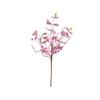 Fall Pumpkin Picks Cute Pink Velvet Pumpkin Picks Decorative Artificial Branches for Floral Arrangements