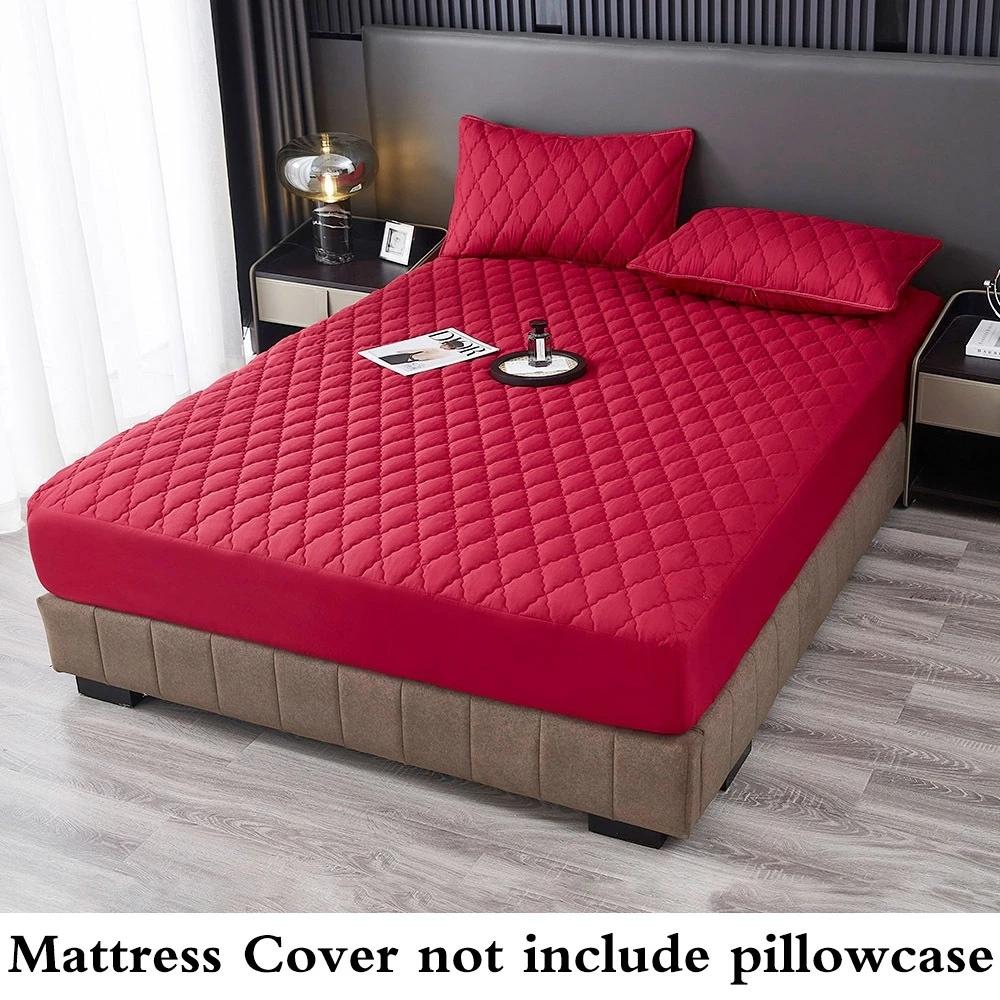 100% Waterproof Mattress Protector Thicken Bed Cover Bedsheet Waterproof Bed Sheet Skin-friendly