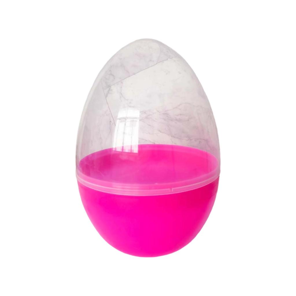 Easter Egg Shaped Plastic Storage Box - Stackable Organizer Containers For Candy, Toys, Crafts, And Holiday Decor