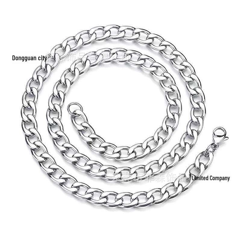 

Мужское модное титановое стальное хип-хоп ожерелье Ferrero Length 45cm