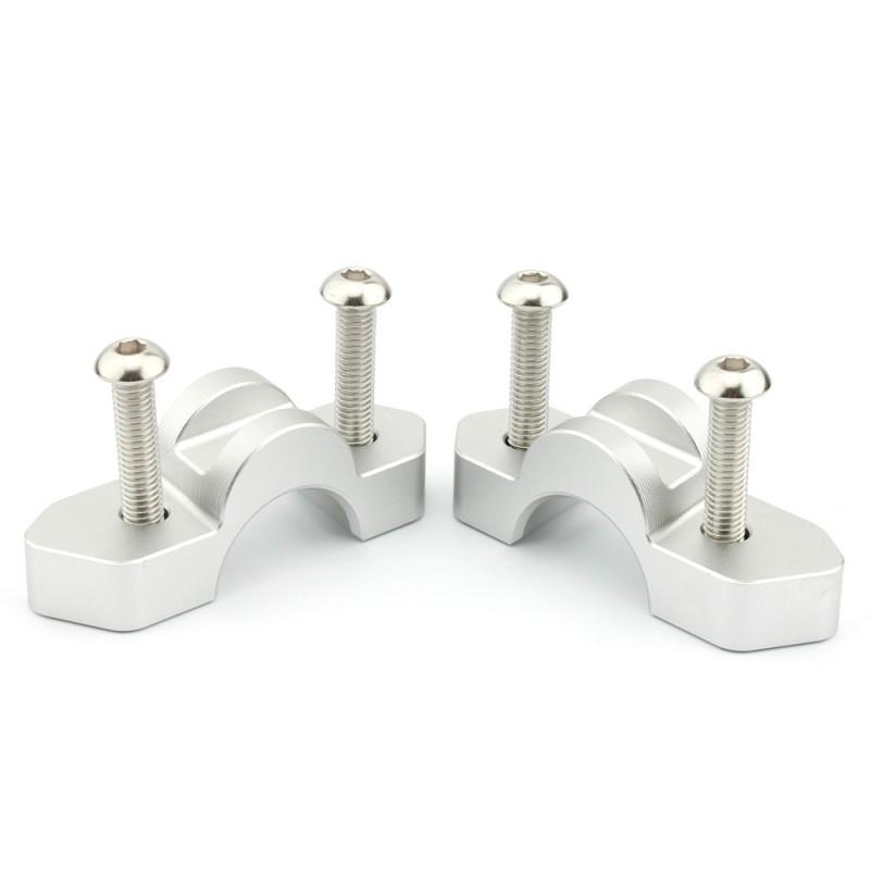 Motorcycle Handlebar Riser Extension Adapter BMW R1300GS 15mm Height Increase Aluminum