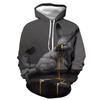 Men's Graphic Fox Hoodie Hoodies Sweatshirt Streetwear Casual Long Sleeve Hooded