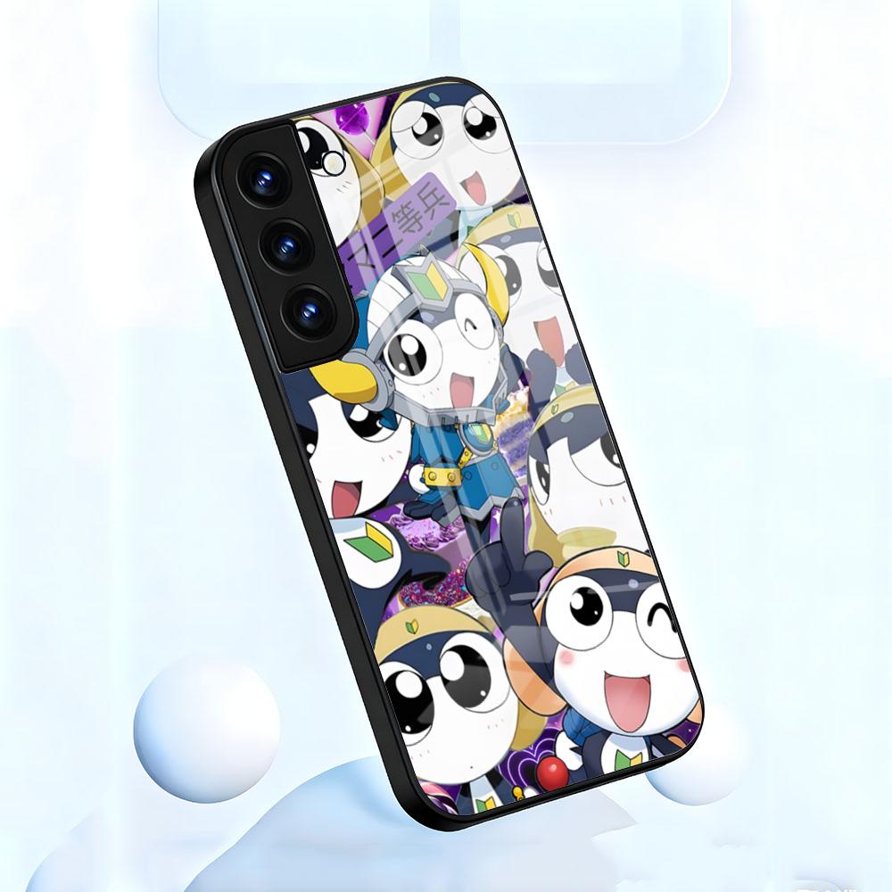 Keroro G-Gunsou Frog Phone Case For Samsung A56 A36 A26 A16 A15 A25 A35 A55 A14 A34 A24 A54 Glass Case