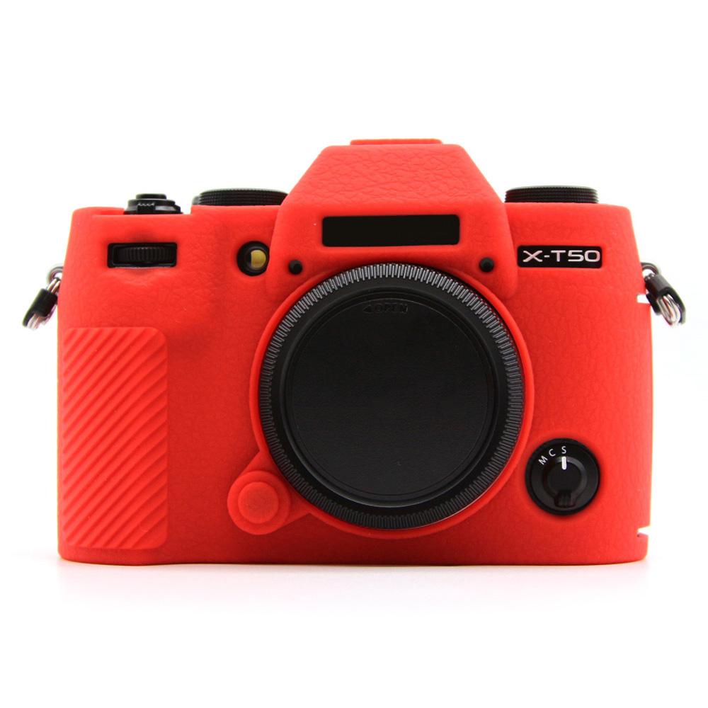 For Fujifilm X-T50 Camera Case Anti-Scratch Textured Silicone Protective Cover
