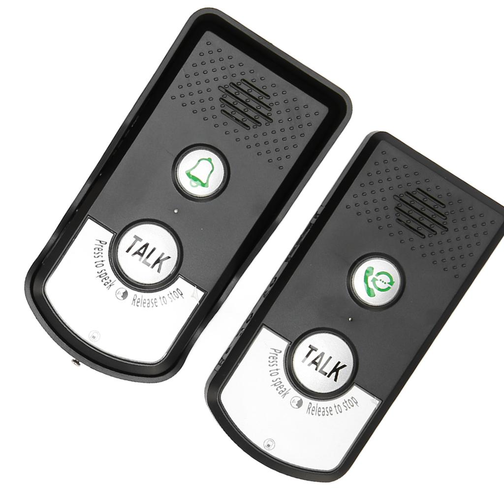 Wireless Doorbell Waterproof Long Distance Clear Voice 2 Way Talk Intercom Doorbell for Home
