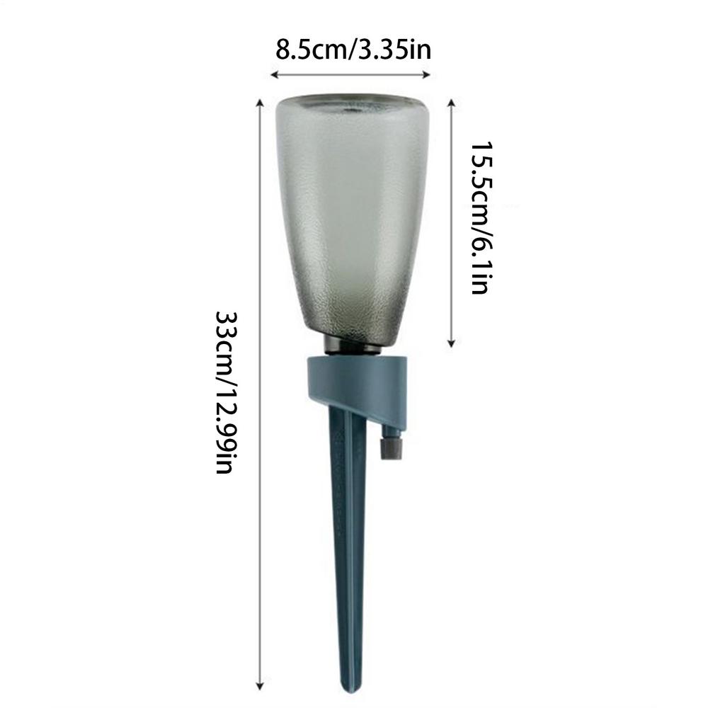 

Adjustable Plant Self Watering Spikes Automatic Drip Irrigation System for Indoor Outdoor Gardening Fits Bottles Garden Tool