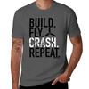 Buildflycrashrepeat Tshirt T Shirt Unisex Cotton Tshirt