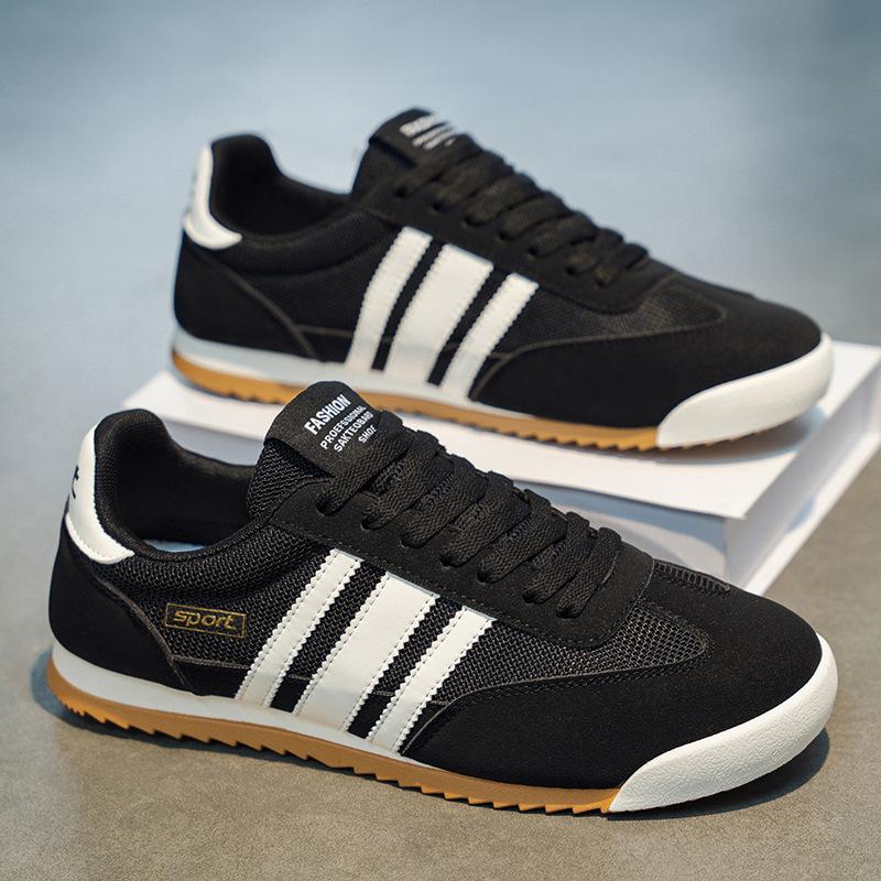 Men Retro Classic Color Matching Comfortable Thin Sole Casual Sports Sneakers