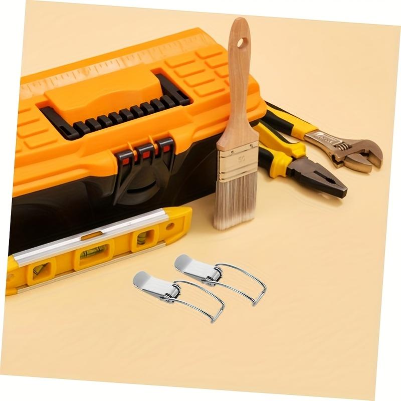 8Pcs Heavy Duty  Spring Hasp Toggle Latch for Wood Box Engineering Water Tank Toolboxes Iron Bucket Lid