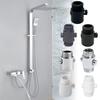 Shower Head Arm Diverters Valves Bidet Sprayer Water Separators Adapter Flows Regulator Stops Switches Bathroom Faucet