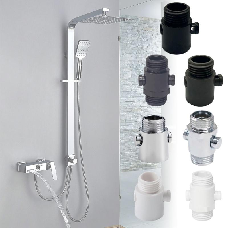 Shower Head Arm Diverters Valves Bidet Sprayer Water Separators Adapter Flows Regulator Stops Switches Bathroom Faucet
