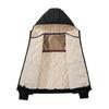 Cotton Coat Men's Winter Graphene Heated Hooded Cotton Jacket Plus Velvet Thickened Warm Windproof Cotton Jacket Jacket