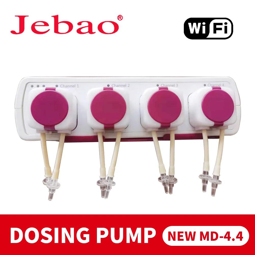 

Jebao New MD4.4 Auto Dosing Pump-Automatic Marine Reef Doser WIFI Control 12V 3W 9W For Aquariums Accessoires Water Pump Filter