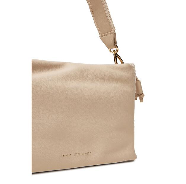 Bag Tommy Hilfiger Tommy Hilfiger Th Soft Summer Mini Bucket AW0AW17541 Beige