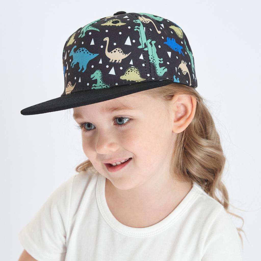 Kids Cartoon Snapback Cap Children's Hip Hop Wide Brim Trucker Hats Outdoor Sport Sun Hat UV Protection Baseball Caps
