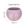 Uxcell 2-Piece Handmade Tea Bowl, 150ml5oz, Chinese-Japanese Ceramic Gongfu Tea Set, Purple, for Home or Gift