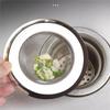 Stainless Steel Kitchen Sink Strainer Drain Filter for Sink Dishwashing Basin Food Waste Catcher Anti-Clog Mesh Basket Universal Fit