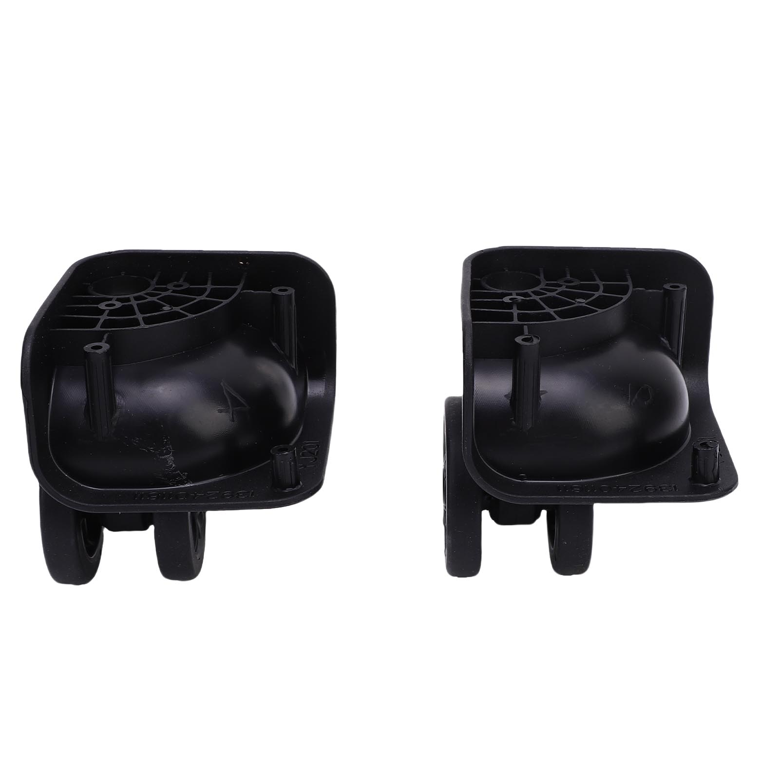 

1 пара колес для багажа, чемодана, дорожного сундука, запасная часть, универсальные ролики, замена, бесшумные, двухрядные для