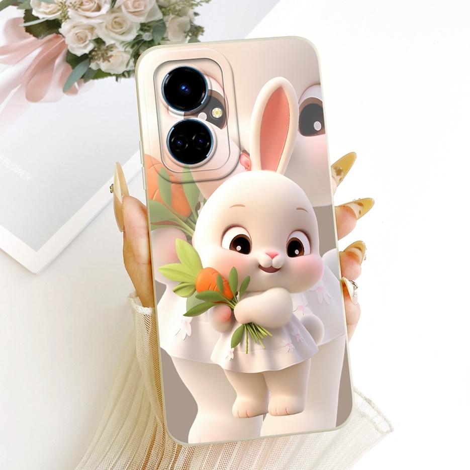 For Tecno Camon 19 Pro 5G Case CI7n Cute Rabbit Cartoon Cover Shockproof Phone Case For Tecno Camon 19 Neo Camon19 Pro Soft Bags