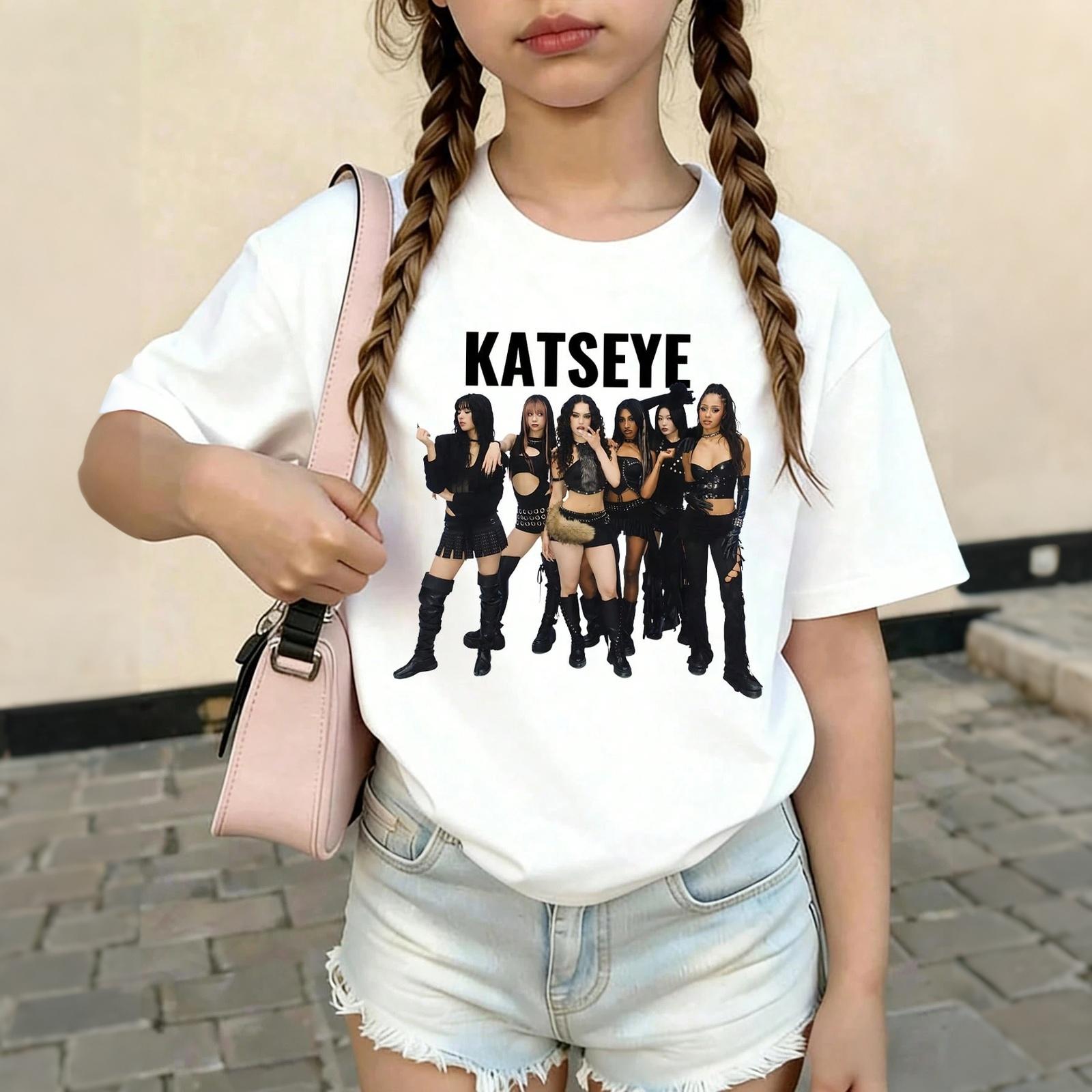 Kids Printed Round Neck Short Sleeve Casual T-Shirt Top for Boys and Girls 120