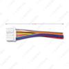 Compatible Audio/Video Tail Line for Mitsubishi Grandis, Pajero, Southeast Ling Shuai, Dongfeng Jingyi CD/DVD Systems.