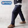 Outdoor Products Men's Warm Fleece-Lined Multi-Stretch Easy Pants, Size L, 70cm Inseam, Navy