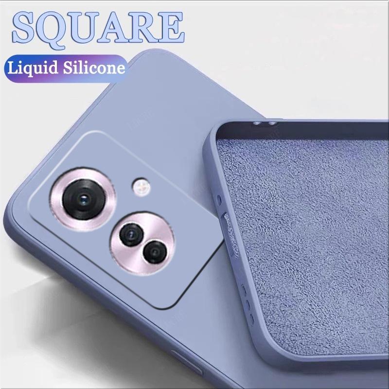 For Cover Reno 11F Case OPPO Reno 11F Reno11 F Capas New Liquid Silicone Shockproof TPU Soft Cover For Reno 11F Fundas