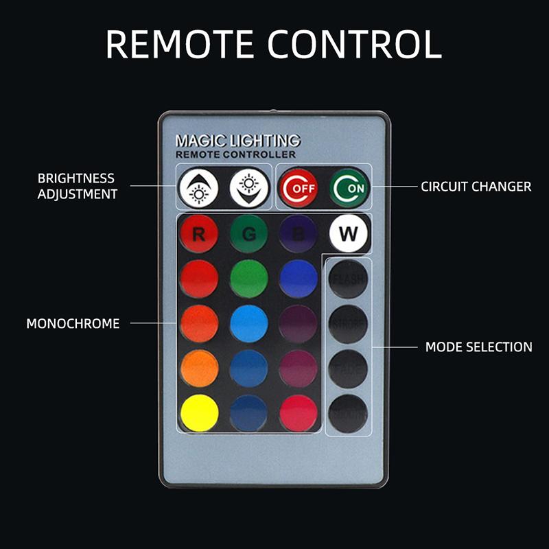2pcs h11 led rgb 5050 chips h1 led rgb h3 led rgb h7 led car bulb flashing h8 Led fog light 9005 hb3 led hb4 9006 car fog lamp