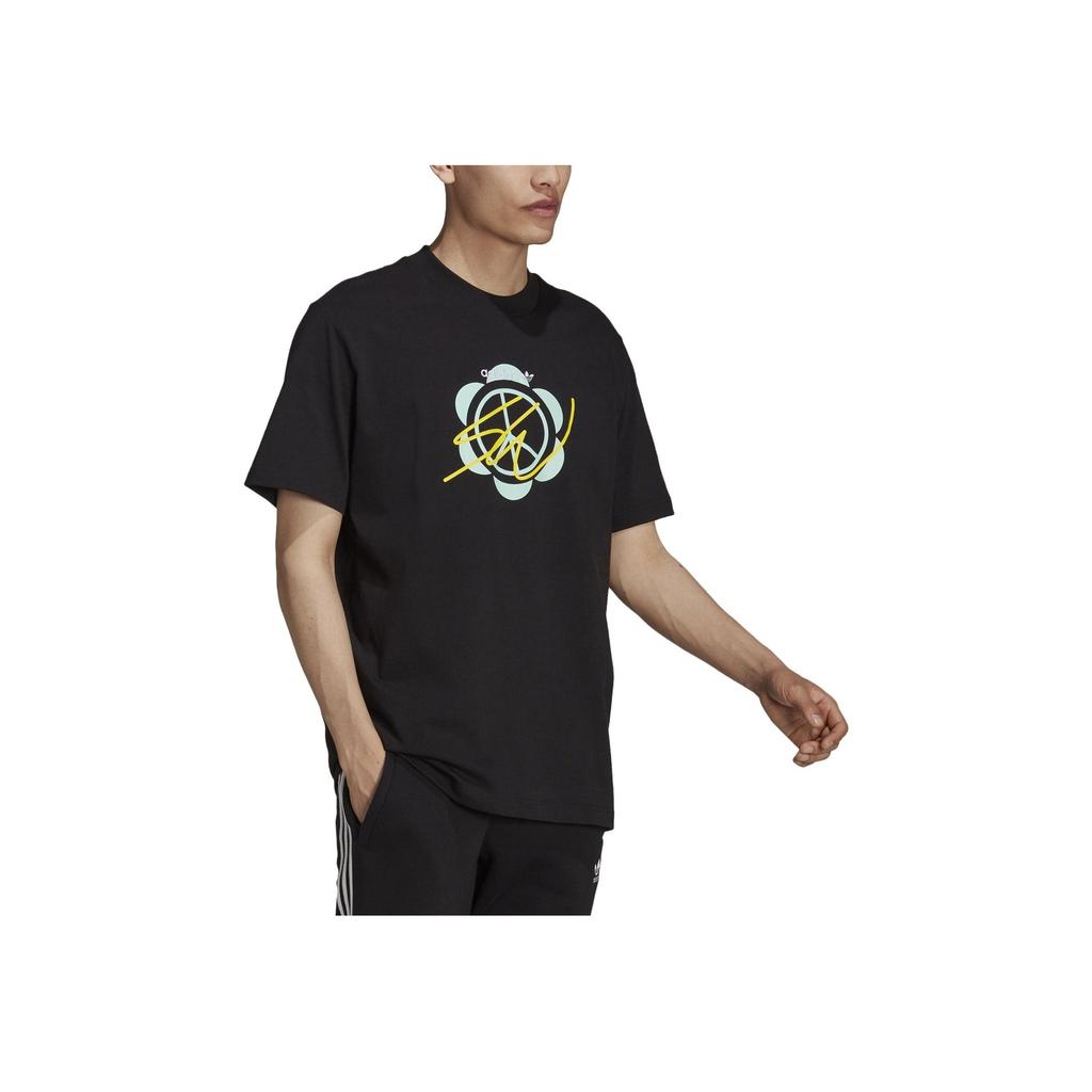 Adidas Originals Sean Wotherspoon X Superturf Sports Casual Short Sleeve T-Shirt Men Tops Black HC6263