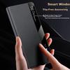 Wristband Stand Case for Huawei X5 Mate X5 Collector Edition Foldable Screen Leather Full Coverage Shockproof Magnetic Flip Smart Window Unisex