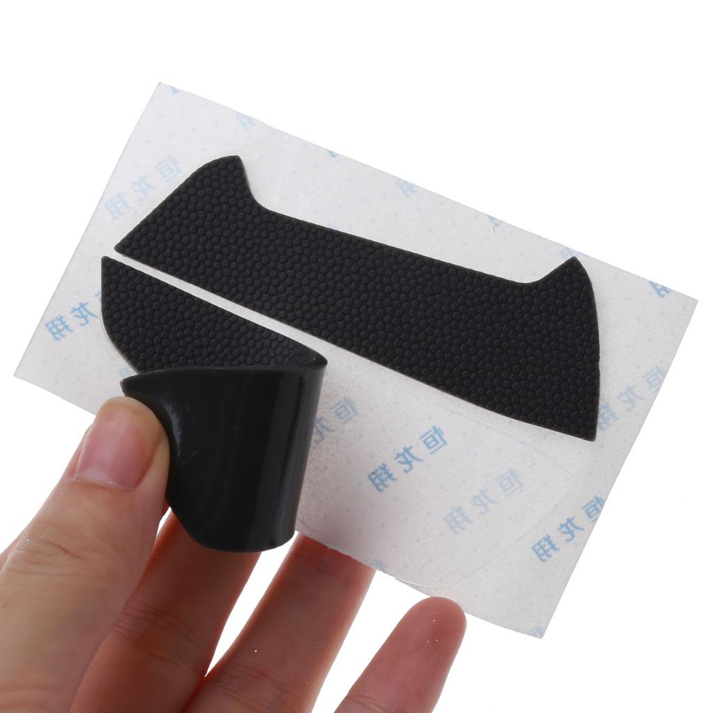 1 Set of Mouse Feet Mouse Skates for 310 Gaming Mouse Feet Replacement Black 0.6mm