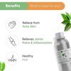 Naturalis Kampferöl - Reines und Natürliches Dampfdestilliertes Kampfer ätherisches Öl für Haut, Haare und Aromatherapie - Kampfer Mückenschutzmittel - 500ml