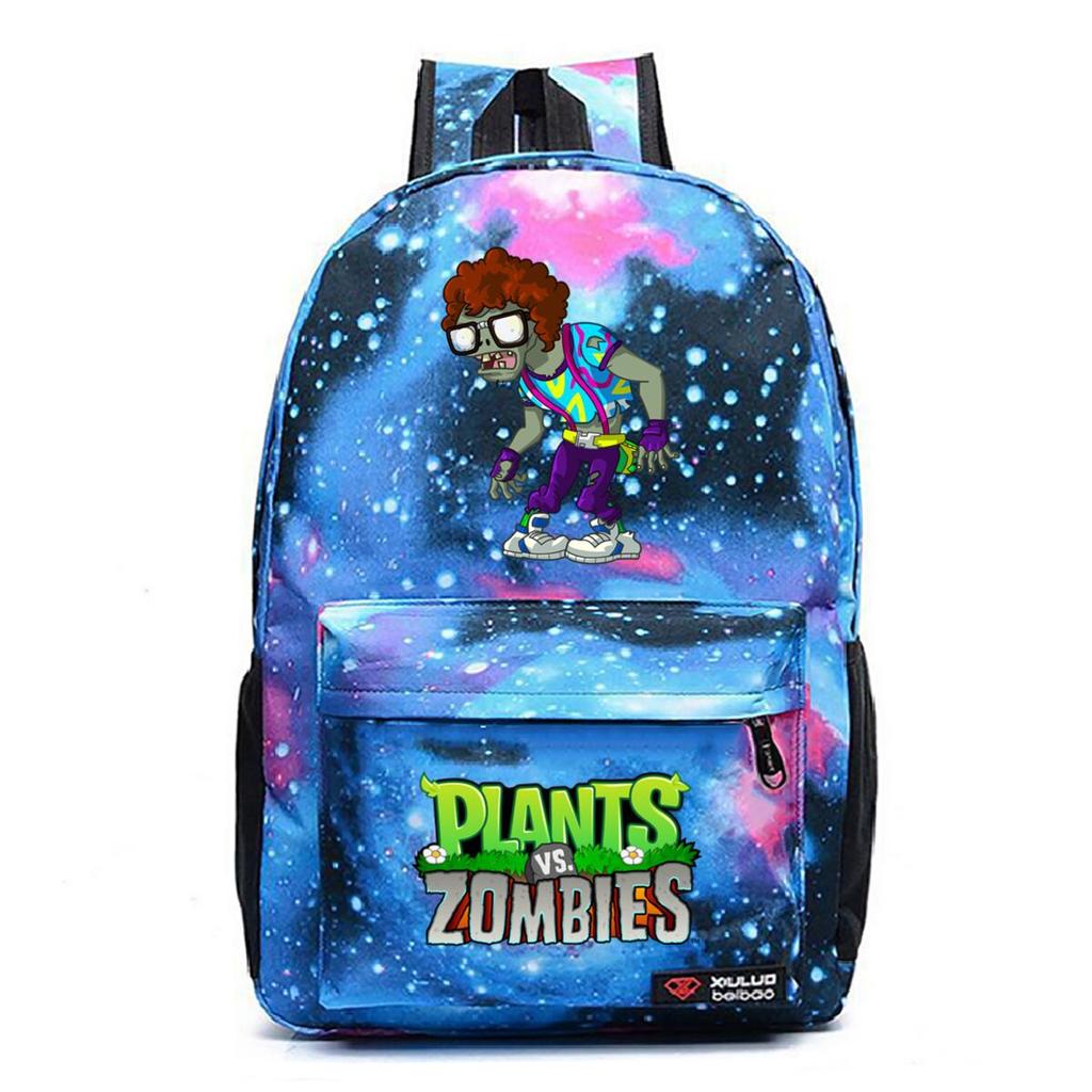 Game Merchandise Plants Vs. Zombies School Bag Casual Simple Backpack
