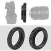 Aluminum Alloy M42X0.75 T2 Mount Camera Lens Adapter Ring for Nikon Cameras