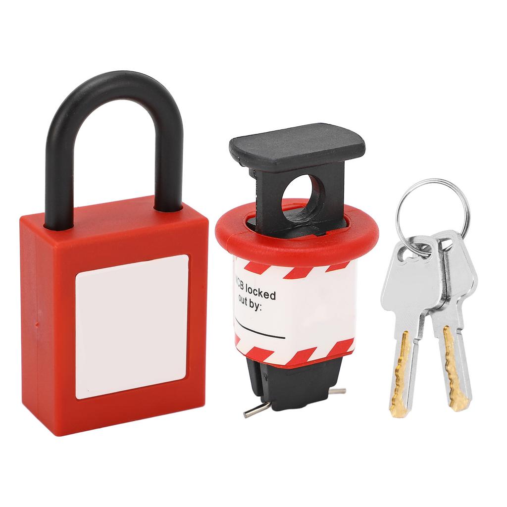 Circuit Breaker Lock Pin Out Standard Energy Isolation Miniature Circuit Breaker Lockout Device with Padlock